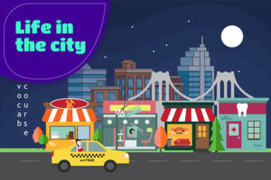 دوره‌ی گسترش لغت اینترمیدیت با موضوع Life in the city