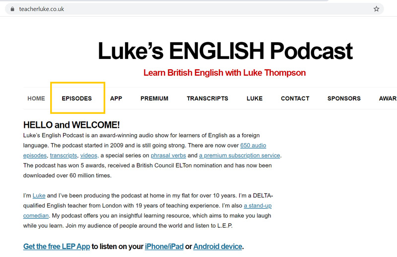 Luke's-podcast